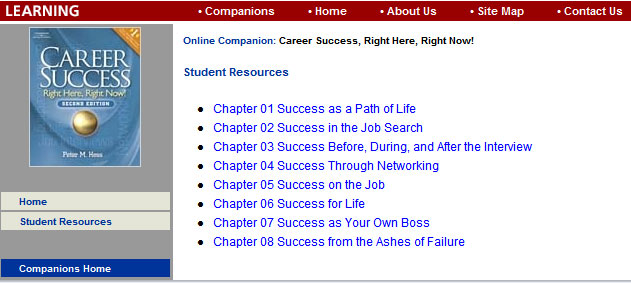 Career Success e-learning