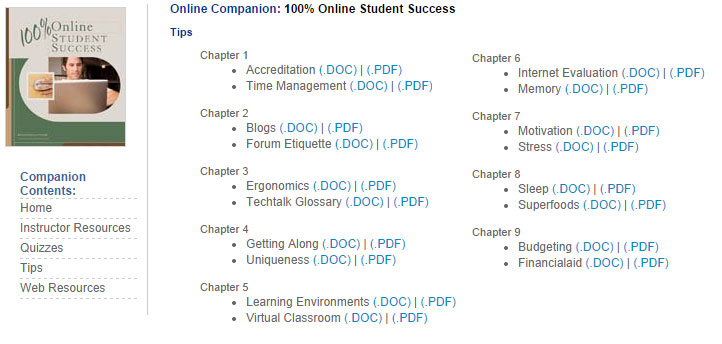 online student success